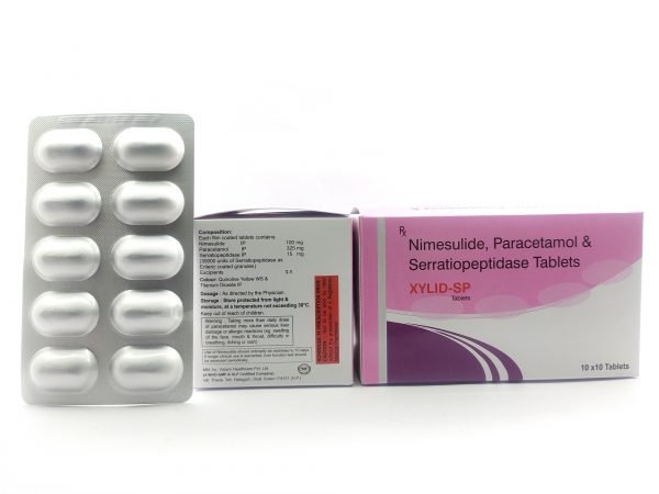 Nimesulide, Paracetamol & Serratiopeptidase Tablets