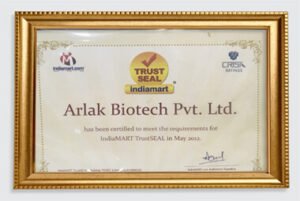 Arlak biotech certificate